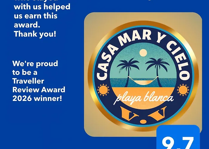 Semesterbostad Casa Mar Y Cielo Playa Blanca (Lanzarote)